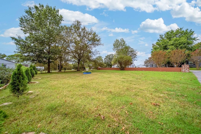 view of yard