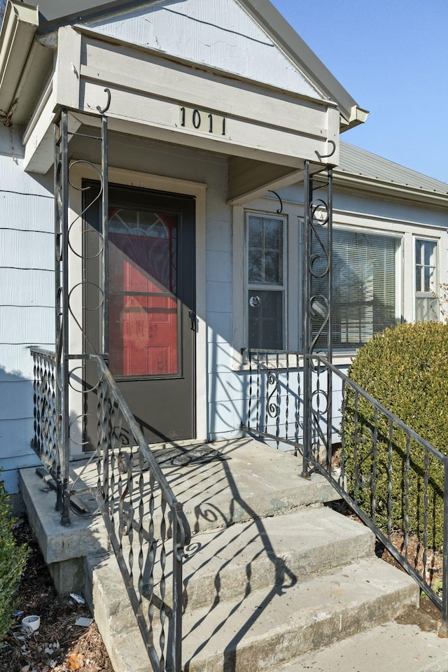 view of entrance to property