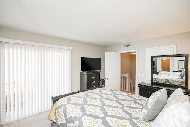 bedroom featuring carpet floors