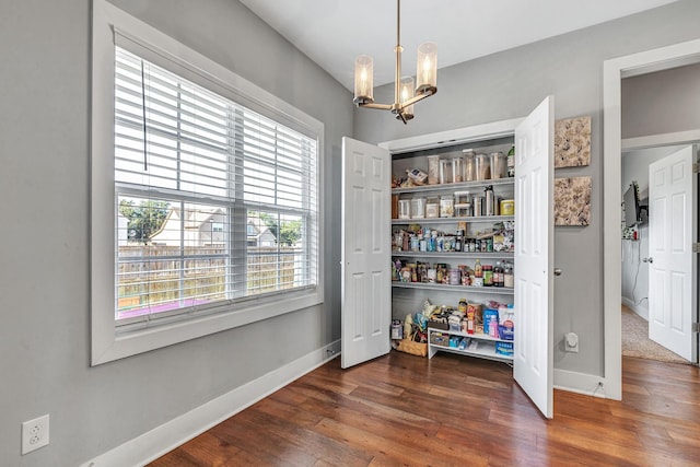 view of pantry