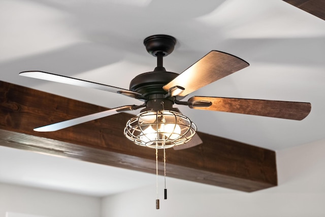 room details with ceiling fan