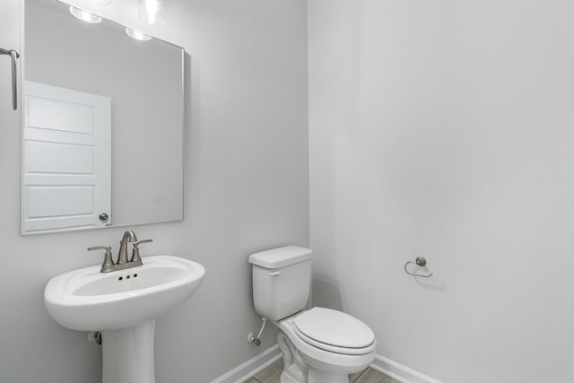 bathroom with toilet