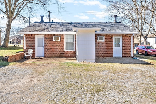 view of rear view of house