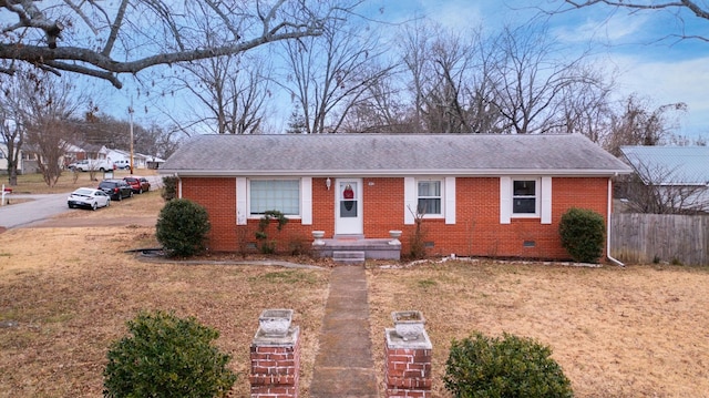 view of front of house