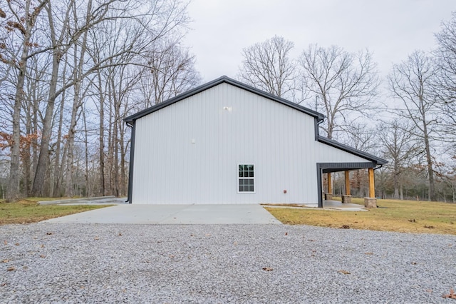 view of property exterior