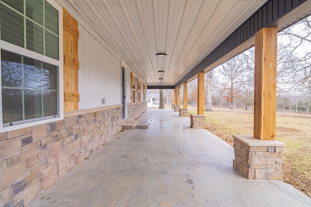 view of patio