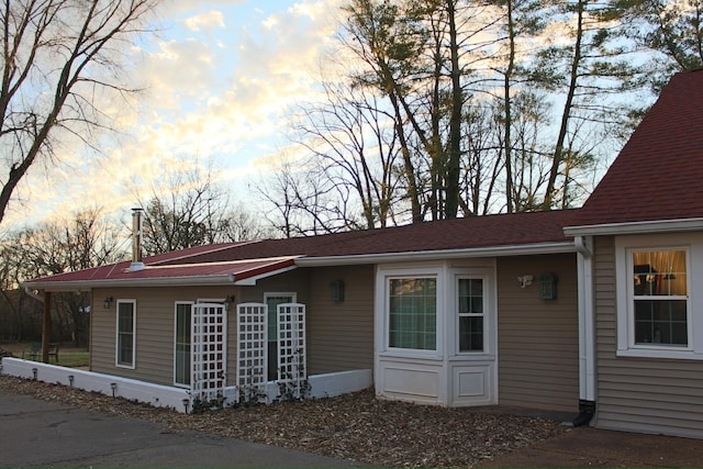 view of front of house