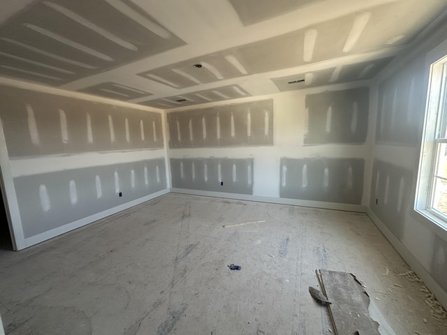 view of empty room