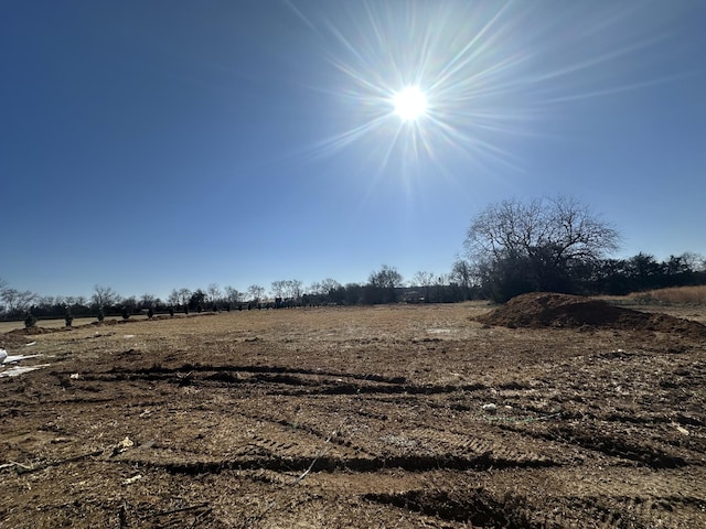 view of landscape featuring a rural view