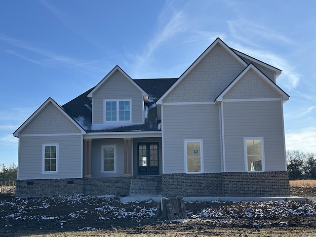 craftsman-style house featuring covered porch