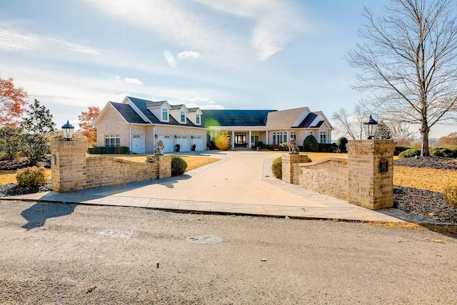 view of cape cod home