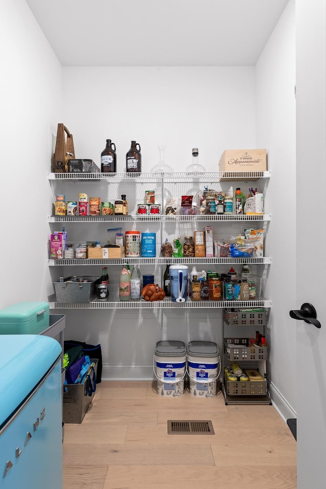 view of pantry