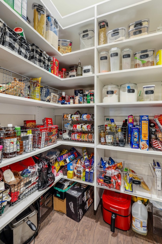 view of pantry