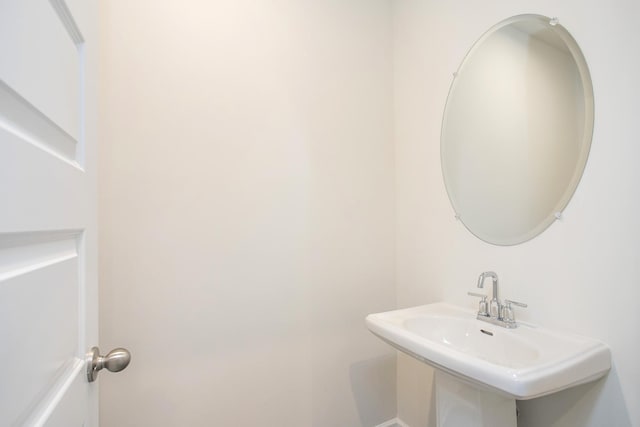 bathroom with sink