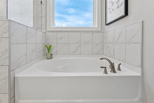 bathroom with a bathtub