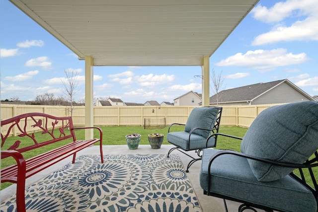 view of patio