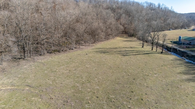 exterior space featuring a rural view