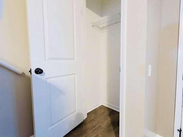 view of closet