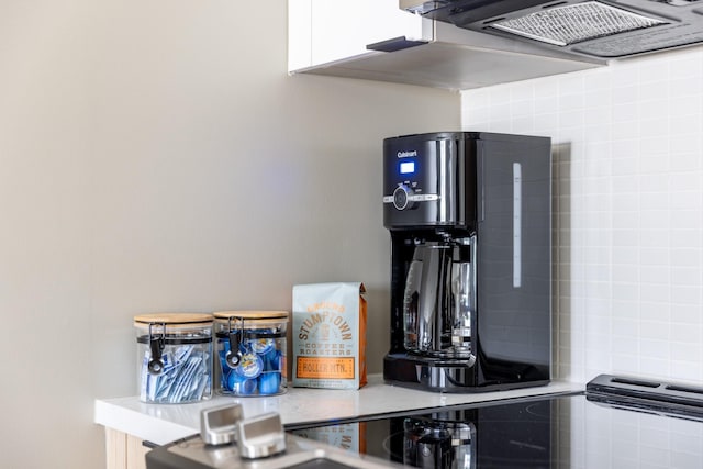 kitchen featuring extractor fan