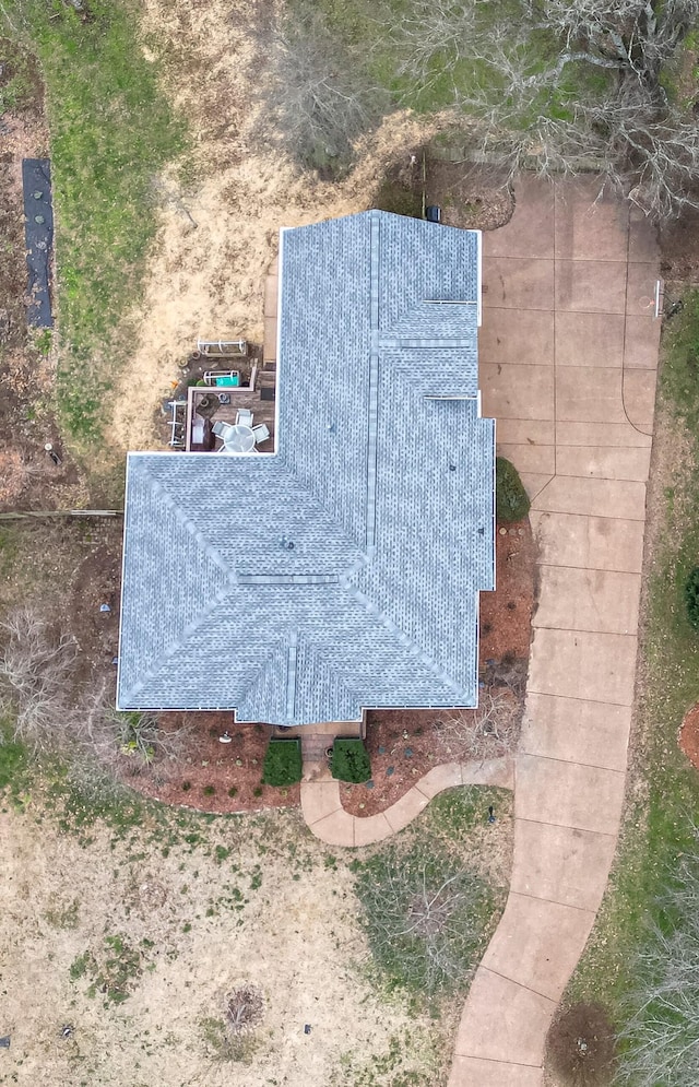 drone / aerial view