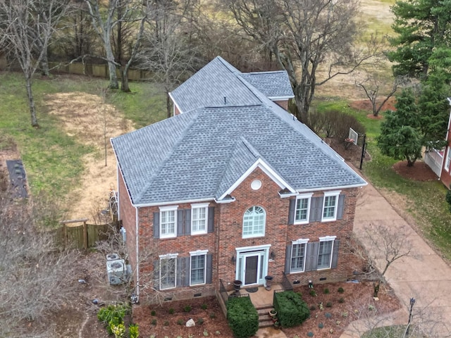 view of colonial home