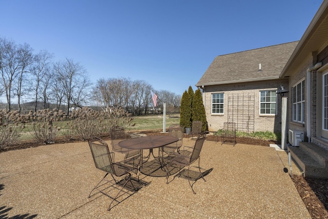 view of patio / terrace featuring outdoor dining space