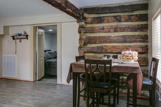 dining room featuring hardwood / wood-style floors