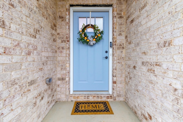 view of entrance to property