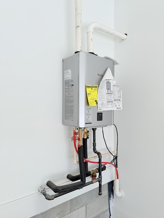 utilities with water heater