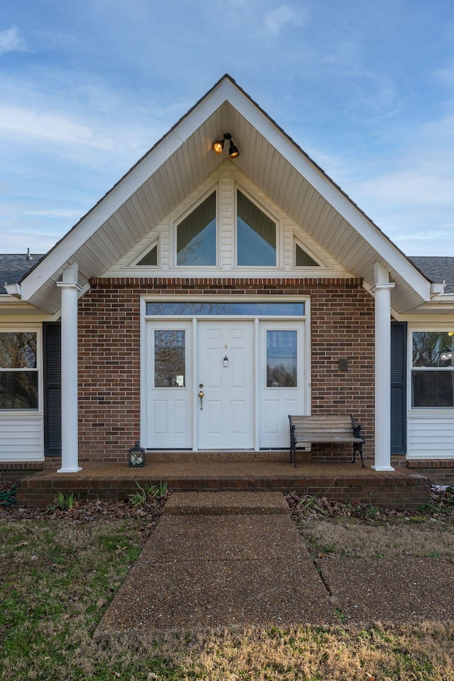 view of property entrance