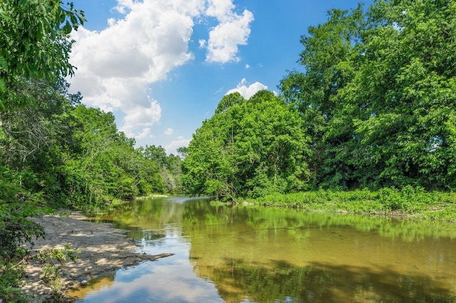 property view of water