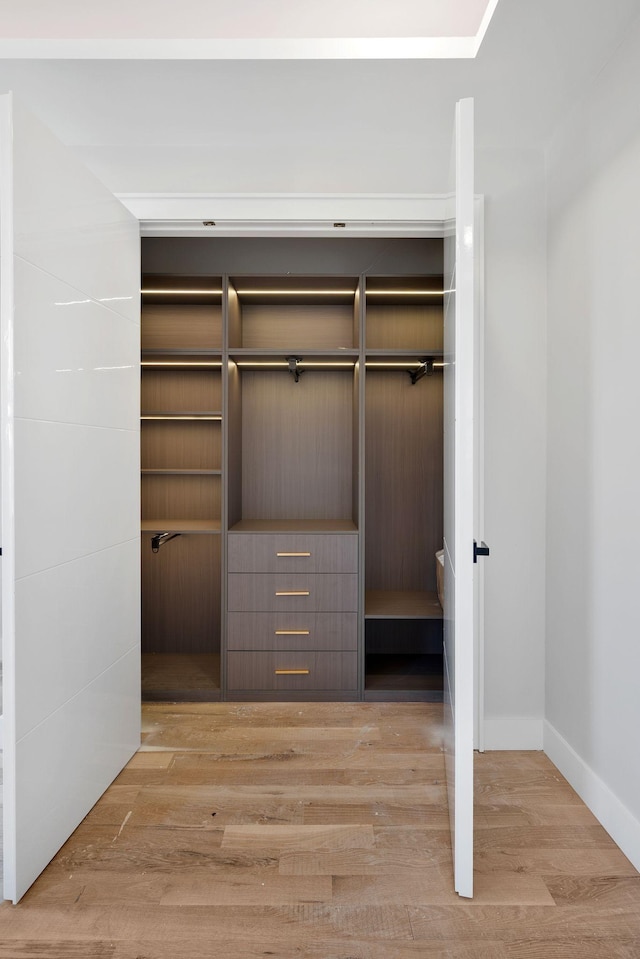 view of closet