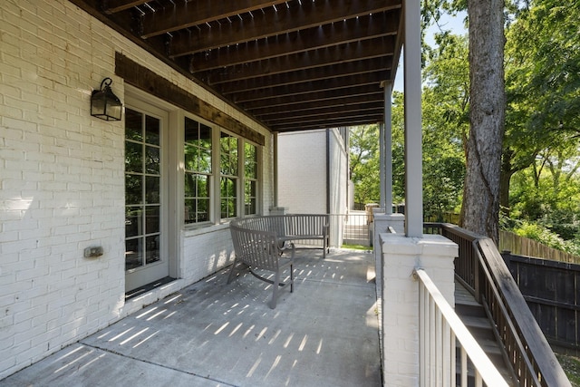 view of patio / terrace