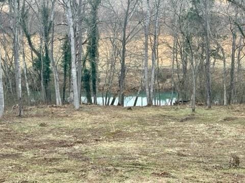 view of yard featuring a water view