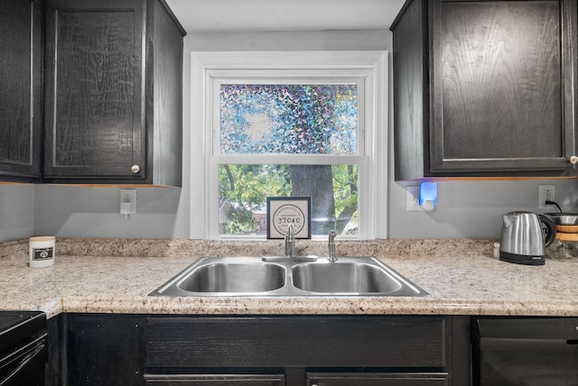 kitchen with dishwasher and sink