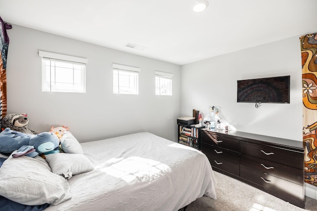 bedroom featuring carpet floors