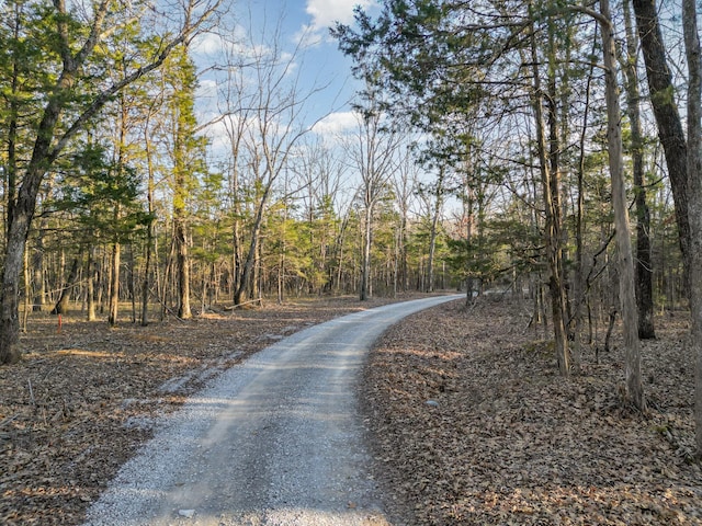 view of road