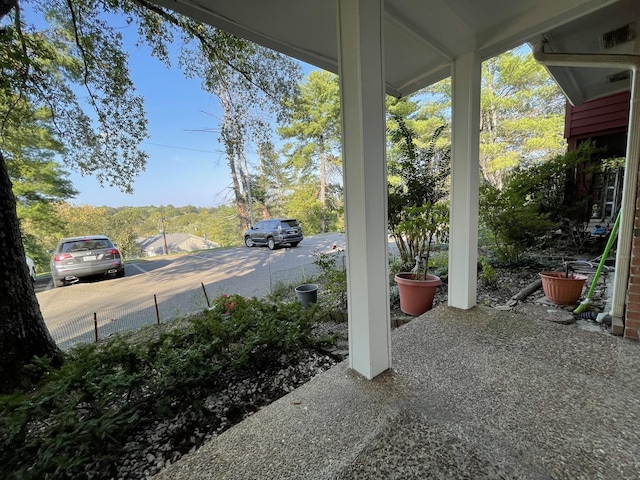 view of patio / terrace featuring a porch