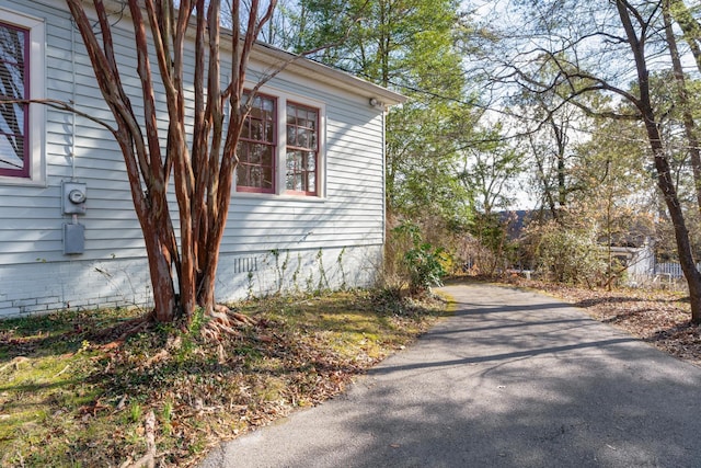 view of property exterior