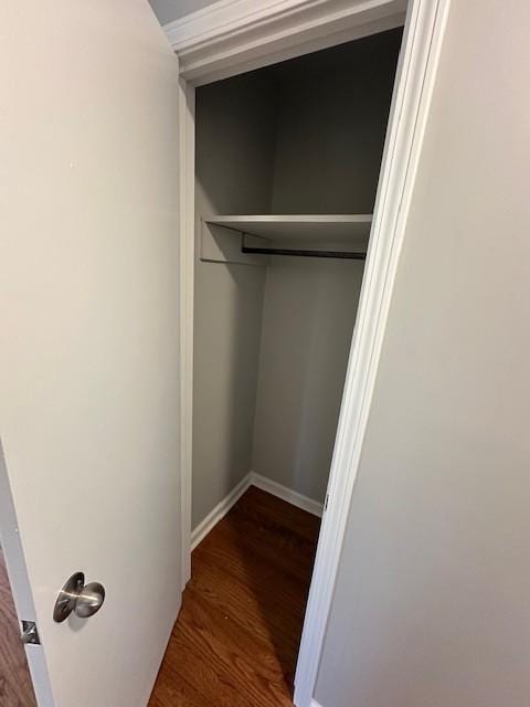 view of closet