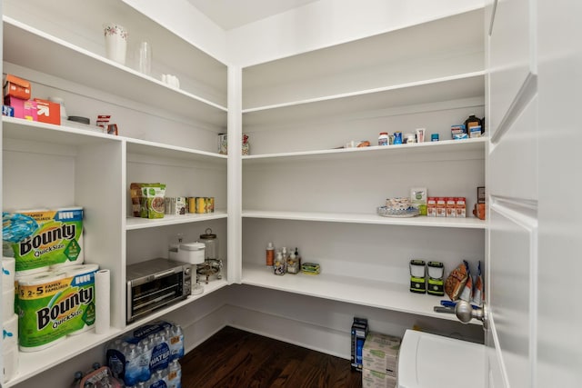 view of pantry