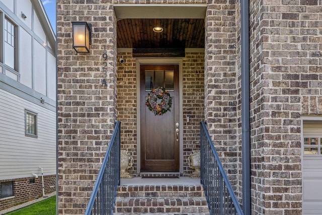 view of property entrance