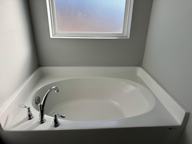 bathroom with a bathtub