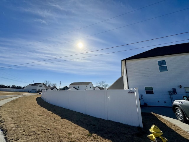 view of side of property