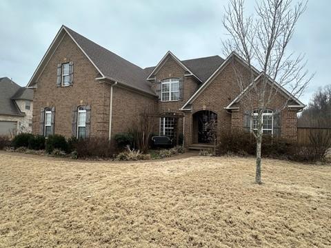 view of property with a front yard