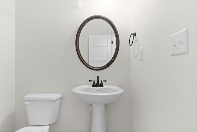 bathroom with toilet