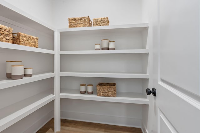 view of pantry