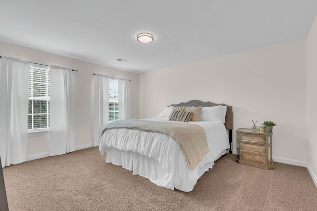 bedroom featuring carpet floors