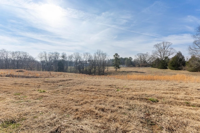 view of landscape with a rural view