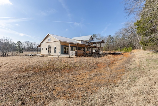 view of rear view of house